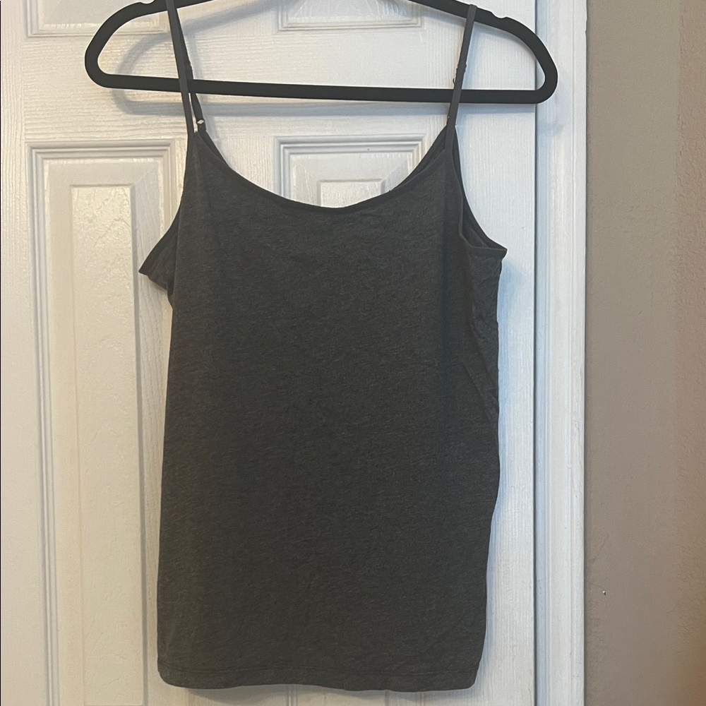 Time and Tru Charcoal Camisole Top